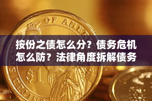 北京按份之债怎么分？债务危机怎么防？法律角度拆解债务分配与风险自保指南