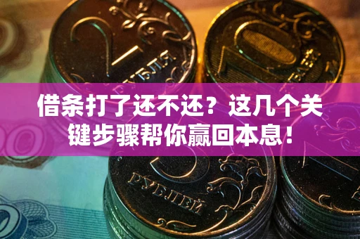 北京借条打了还不还？这几个关键步骤帮你赢回本息！