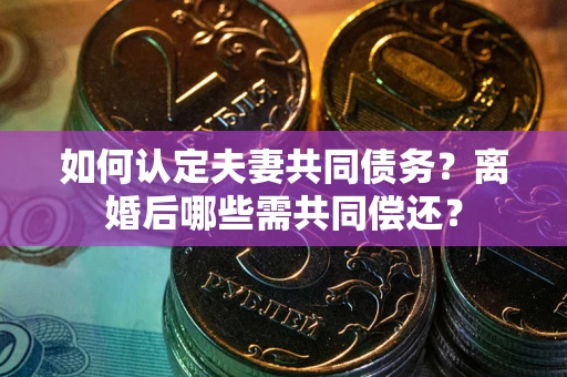 北京如何认定夫妻共同债务？离婚后哪些需共同偿还？