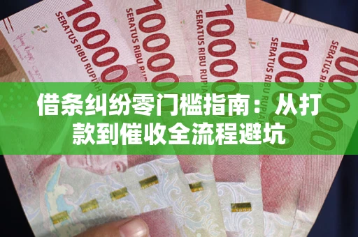 北京借条纠纷零门槛指南：从打款到催收全流程避坑