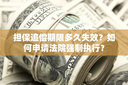 北京担保追偿期限多久失效？如何申请法院强制执行？